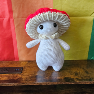 Crochet mushroom spirit