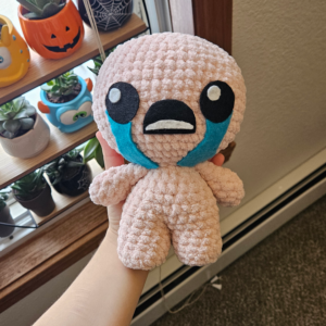 Crochet Isaac plush | Crying children plushy