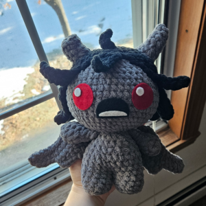 Crochet Azazel plush | Crying children plushy