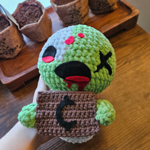 Crochet Rotten Beggar plush | Crying children plushy